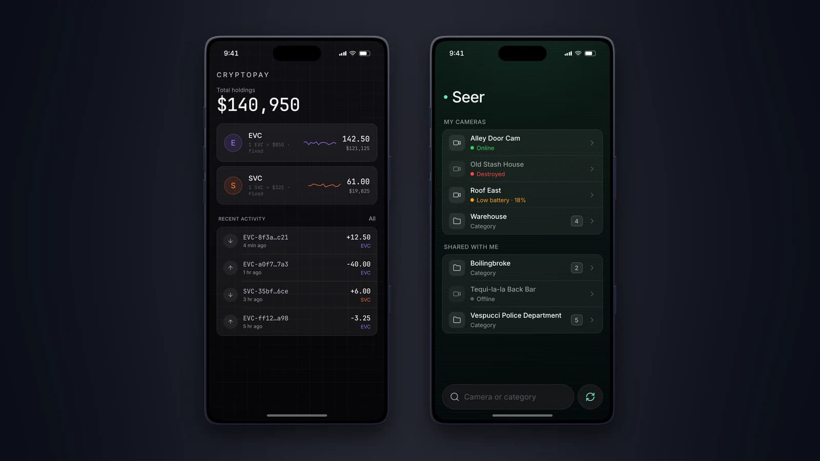 Crypto Pay & Seer