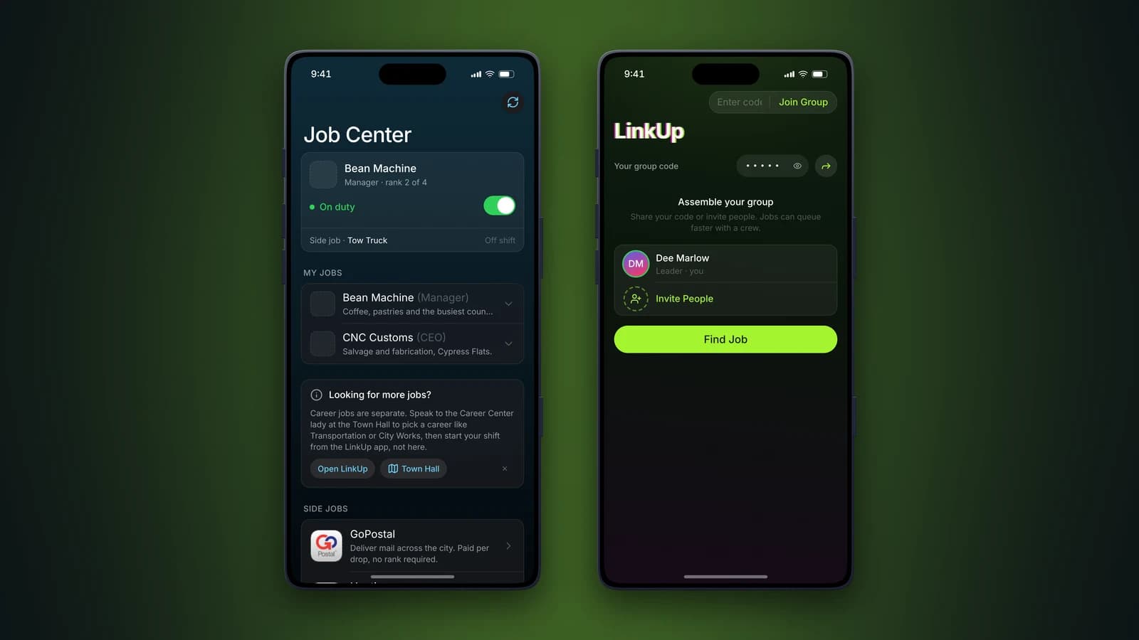 Job Center & LinkUp