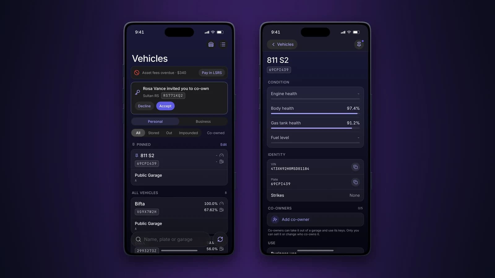 Vehicles